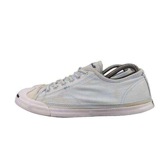 Converse Shoes Womens 9 Sneakers Jack Purcell Ox Classic Canvas Retro Blue Low - Picture 4 of 14
